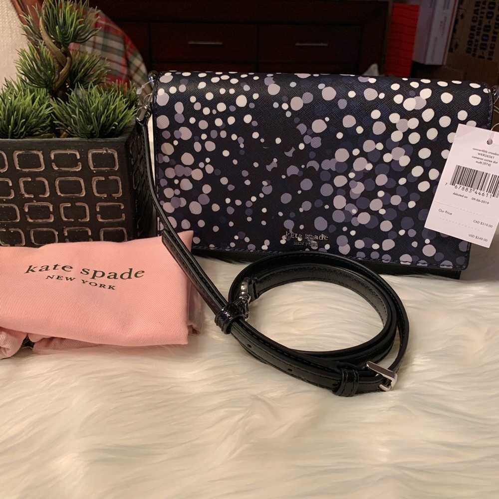 KS Cameron Soiree Dot Convertible Crossbody